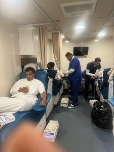 وحدة العمل التطوعي بكلية الحاسب الآلي بالقنفذة تنظم حملة التبرع بالدم